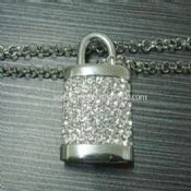 Forma de bloqueio do diamante USB Flash Drive images