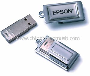 Металлический логотип USB флэш-накопитель