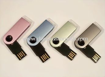 Mini giratória USB Flash Drive