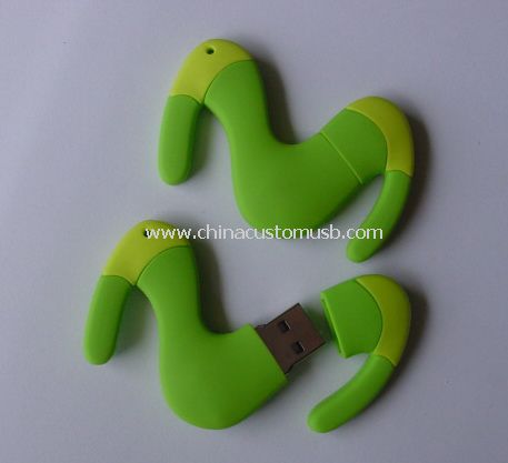 Kartun silikon USB Flash Drive