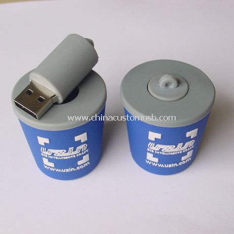 Csésze alakú USB villanás hajt