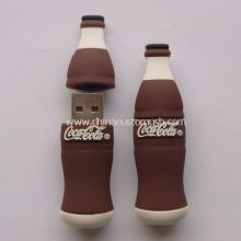 Silicone Coco cola bottle USB Flash Drive images