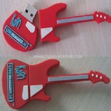Silicone guitar shape USB Flash Drive images