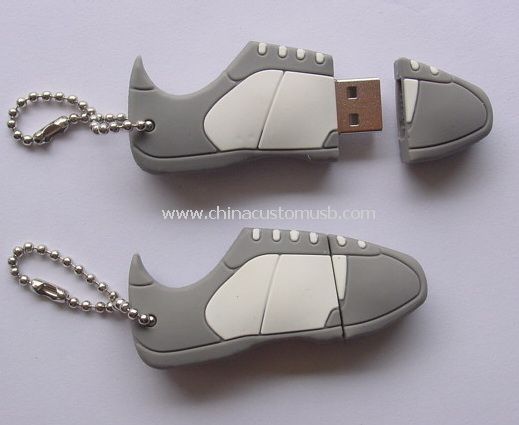 Chaveiro sapato usb flash Drive