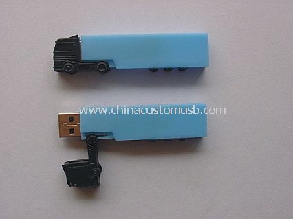 Uzun USB birden parlamak götürmek kamyon