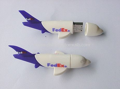 Avión de silicona USB Flash Drive