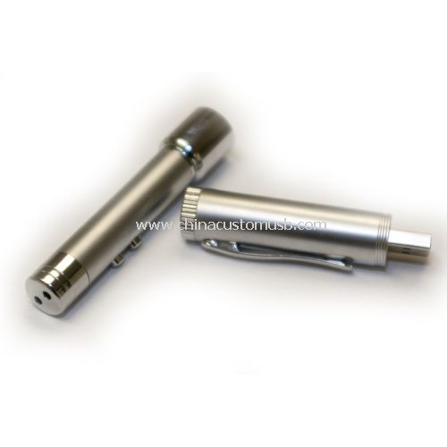 Pen USB Flash Drive com LED e Laser