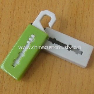 Mini gancho flash drive USB
