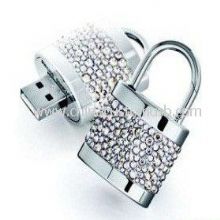 Diamond lock shape USB Flash Drive images