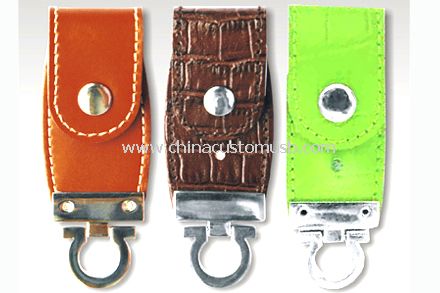 USB Leather Flash Drive