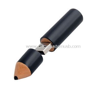 Эко-деревянный карандаш USB флэш-накопитель