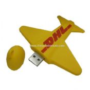 Silicone Plane Shape USB Flash Drive images