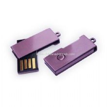 mini purple USB flash drive with UDP memory images