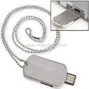 Armée Dogtag forme acier inoxydable lecteur flash usb images