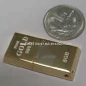 Mini moda oro bar metallo usb disco images