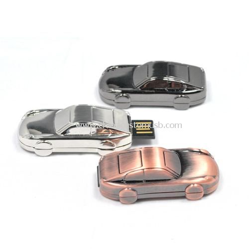 Metal araba usb flash sürücü