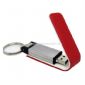 Drôle en cuir rouge usb Disk small picture