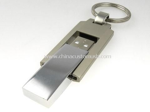 disco del usb metal giratorio