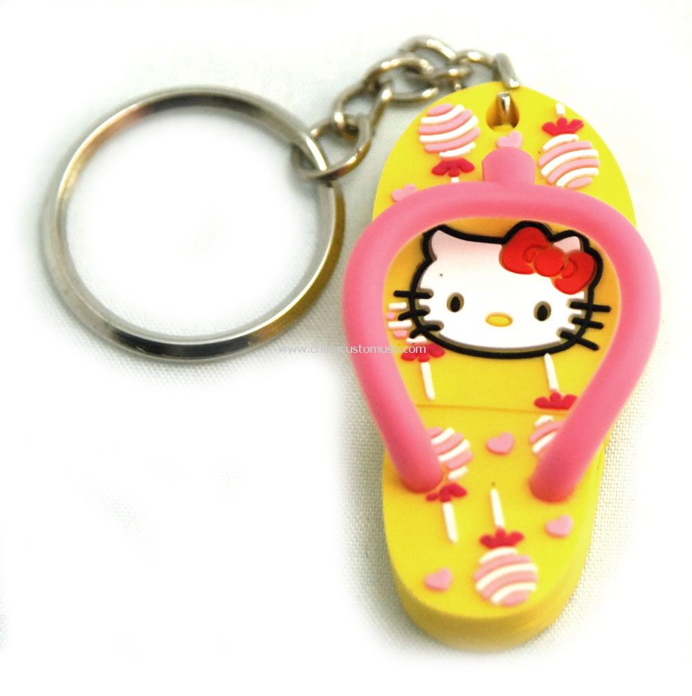 Cute womens slippers USB key