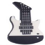 Guitar shape PVC usb flash drives images