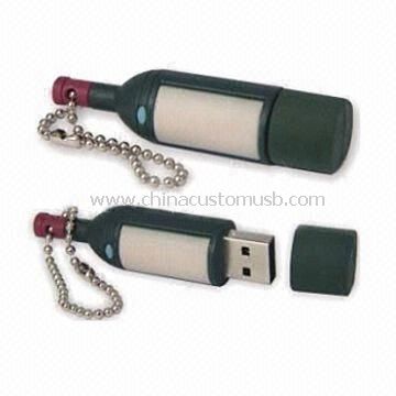 ПВХ бутылки usb флэш-накопитель