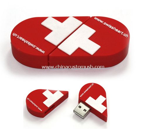 PVC usb-meghajtó