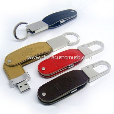 الجلود ذاكرة فلاش USB محرك الأقراص