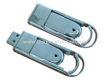 محرك فلاش USB شريحة معدنية