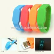 Bracelet LED Watch USB Flash Disk images