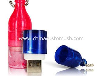 Butelka z tworzyw sztucznych dysku Flash USB