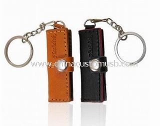 Mini Leather USB Flash Drive