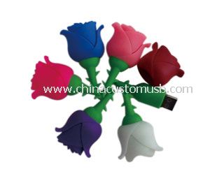 PVC Rose USB Flash dysku