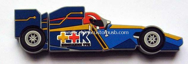 Coche suave de pvc USB flash drive