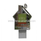 Epoxy house shape USB images