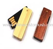 Holz USB-Flash-Schwenkantrieb