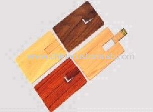 wooden card usb flash drive