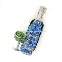 Jewelry winebottle USB drive images