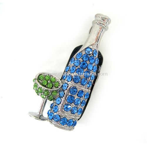 Jewelry winebottle USB drive