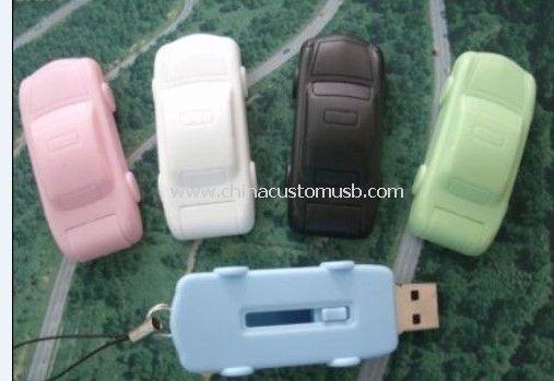 plastové auto usb disk