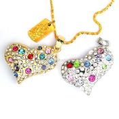 Jewelry Heart USB drive images