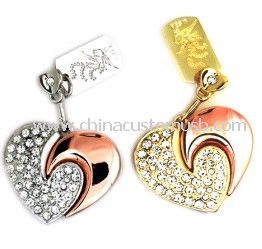 Jewelry Heart USB drive