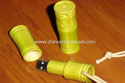 Bamboo style USB Flash Drive