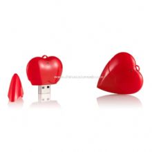 ABS Heart Shape USB Flash Drive images