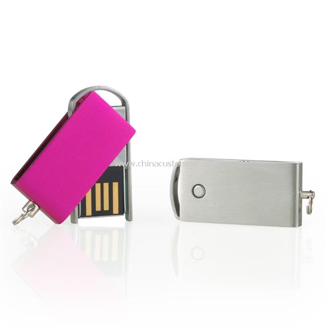 Ruotato di metallo Mini USB