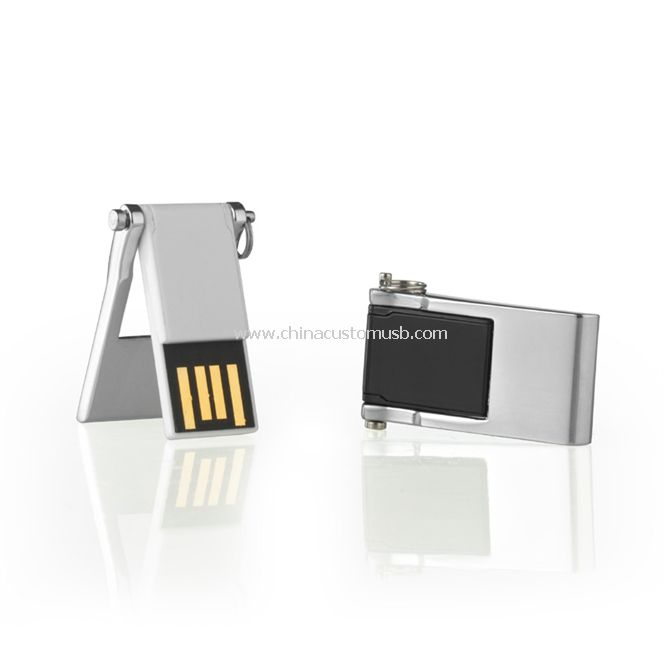 Мини-повернутый USB флэш-накопитель