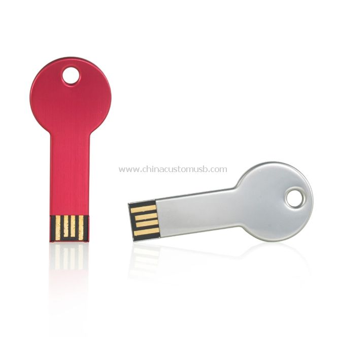 Rodada chave forma USB Flash Drive