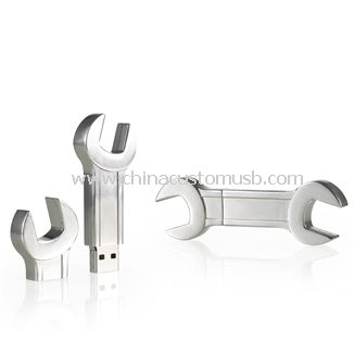 Metal Wrench Shape usb Flash Drive