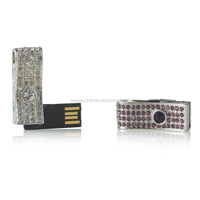 Colar USB de joias de luxo