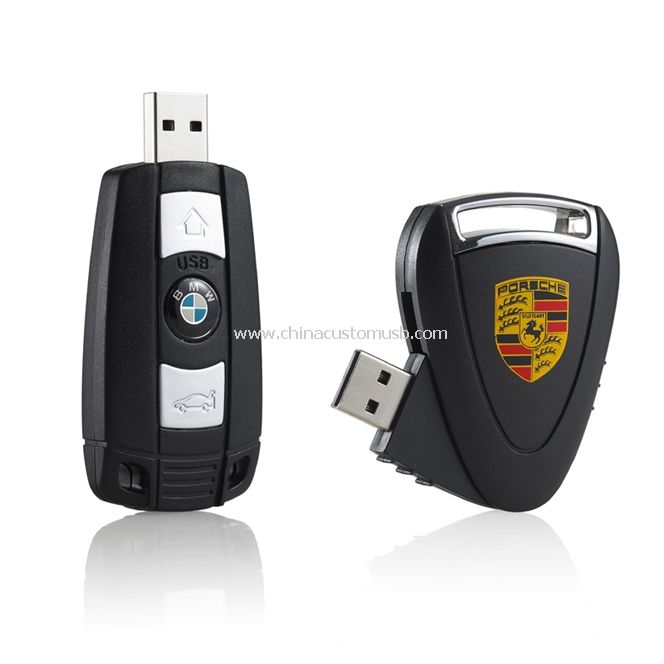 شكل السيارة مفتاح USB