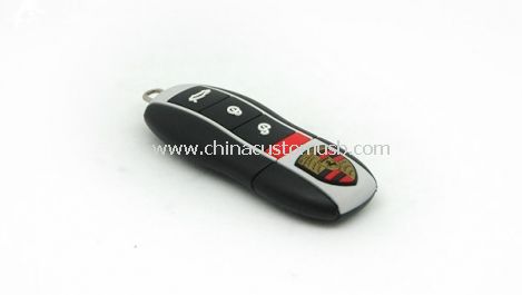 Szilikon autó kulcs USB villanás hajt